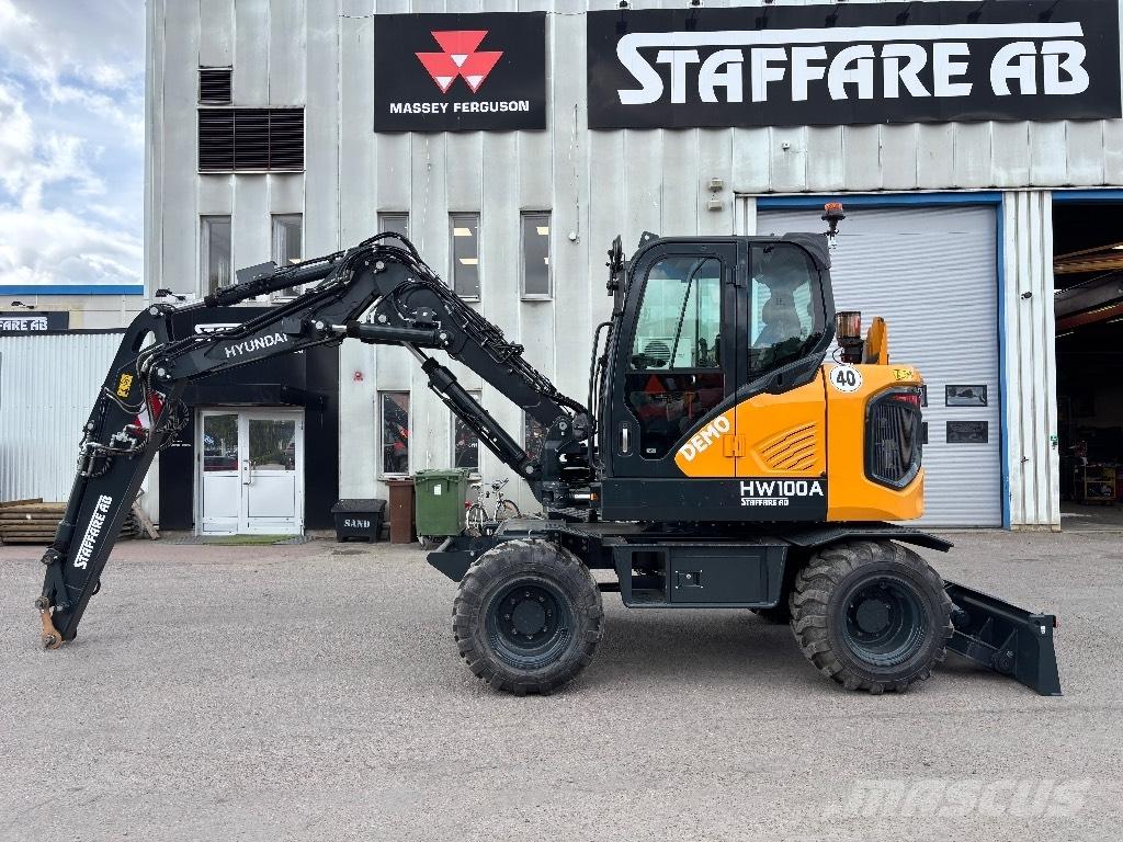 Hyundai HW100A Gumikerekes kotrók