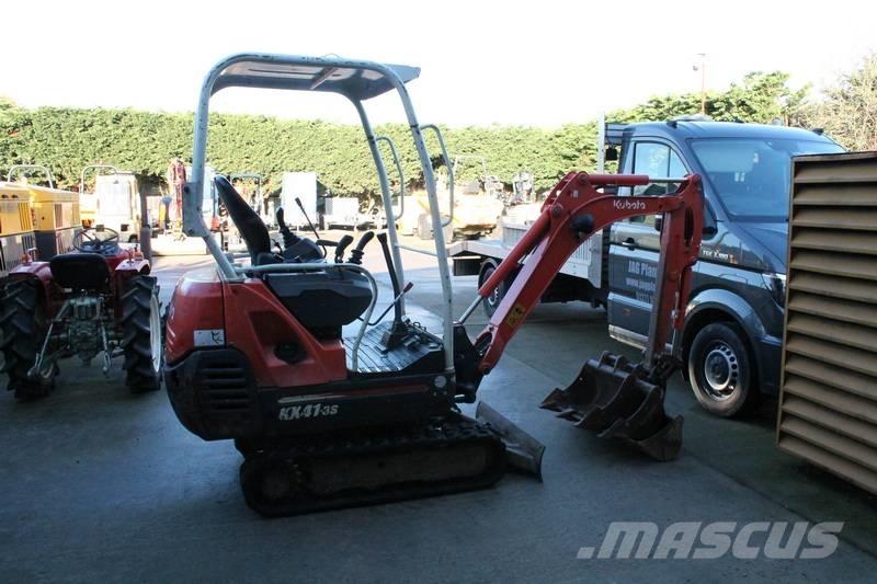Kubota KX 41-3 S Mini kotrók < 7t