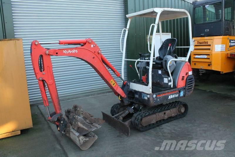 Kubota KX 41-3 S Mini kotrók < 7t