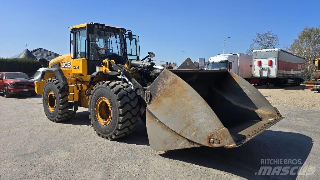 JCB 457 ZX Gumikerekes homlokrakodók