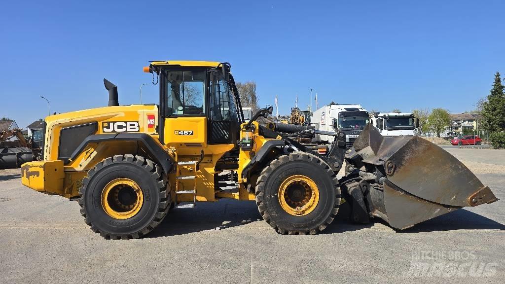 JCB 457 ZX Gumikerekes homlokrakodók