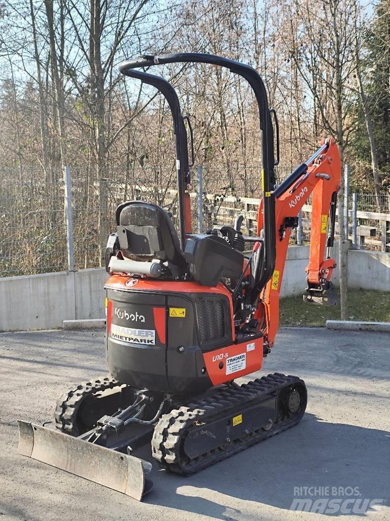 Kubota U 10 Mini kotrók < 7t