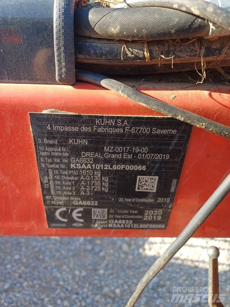 Kuhn GA 6632 Rendforgatók