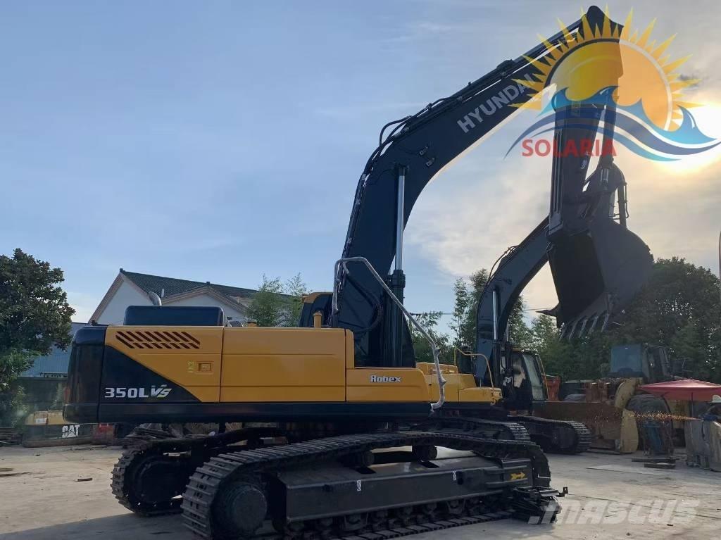 Hyundai R350LVS Lánctalpas kotrók
