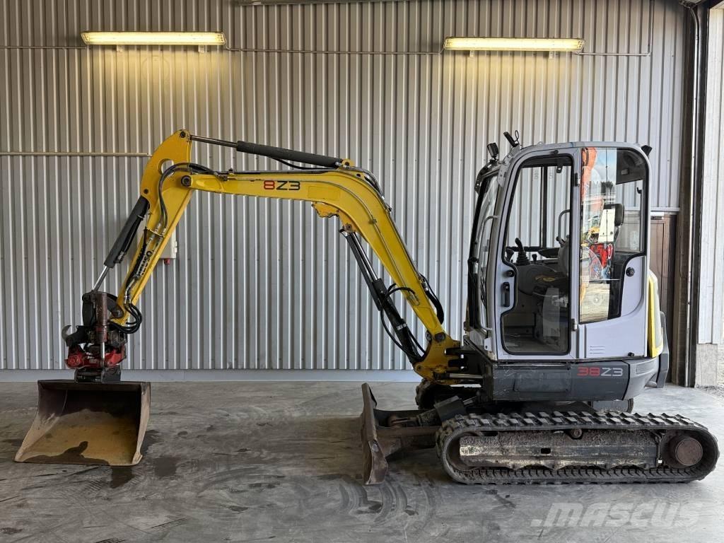 Wacker Neuson 38 Z3 Mini kotrók < 7t