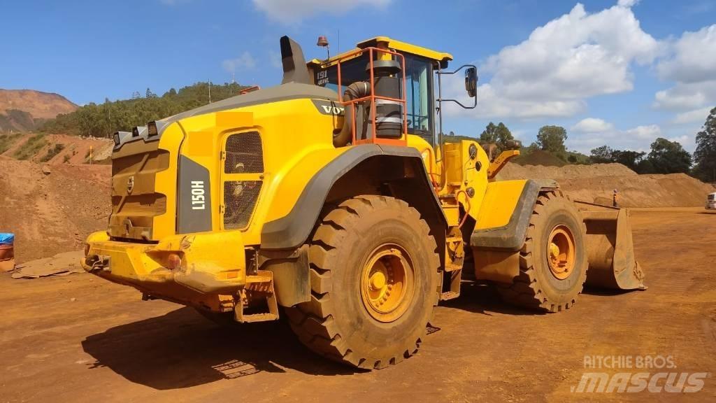 Volvo L 150 H Gumikerekes homlokrakodók