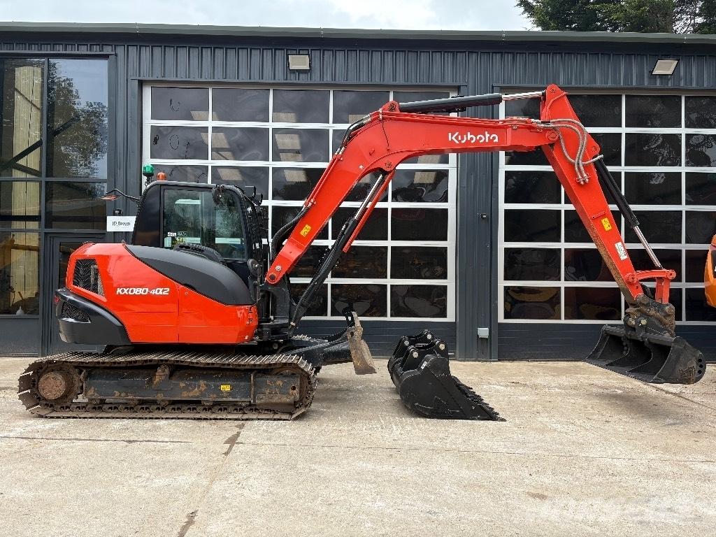 Kubota KX 080 Közepes (midi) kotrók 7 t - 12 t