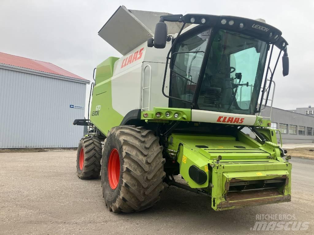 CLAAS Lexion 670 Kombájnok