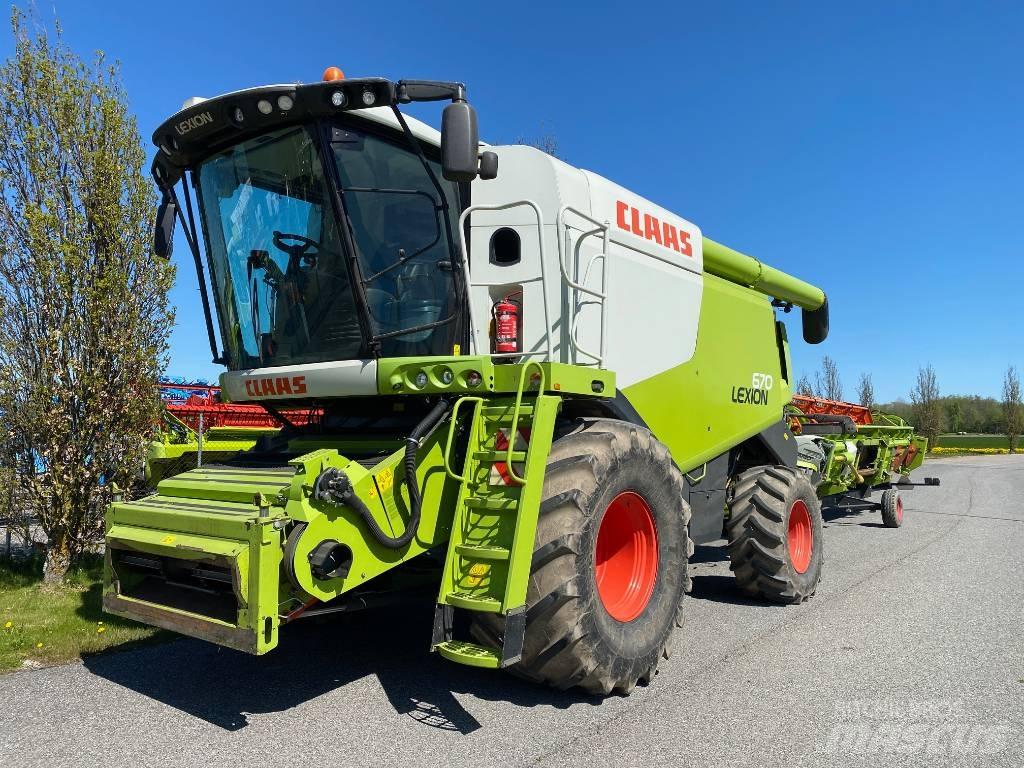 CLAAS Lexion 670 Kombájnok