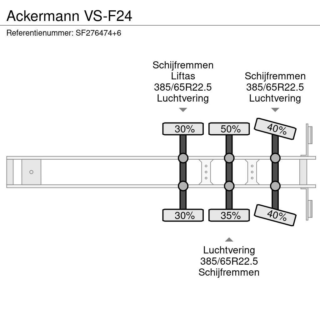 Ackermann VS-F24 Dobozos félpótkocsik
