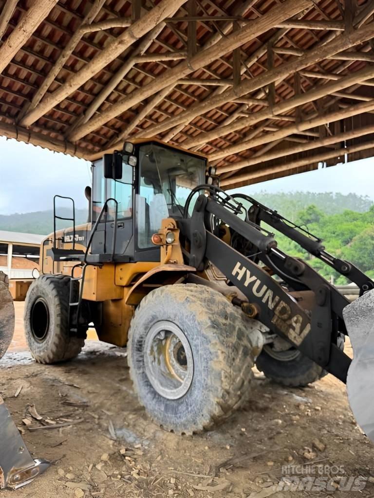 Hyundai HL 757 TM-7 Gumikerekes homlokrakodók