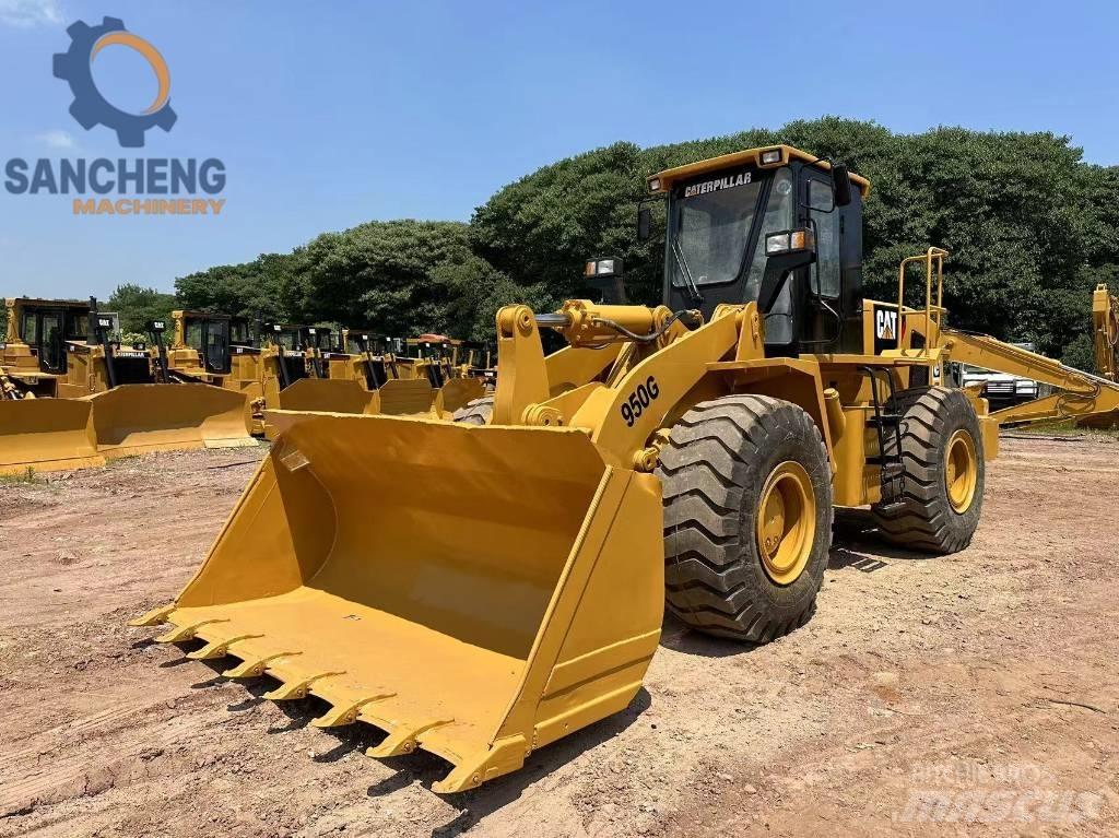 CAT 950G Gumikerekes homlokrakodók