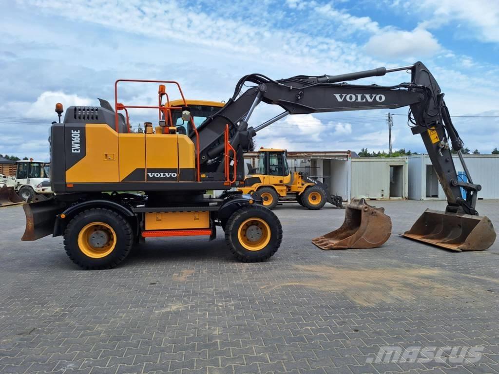 Volvo EW 160 E Gumikerekes kotrók