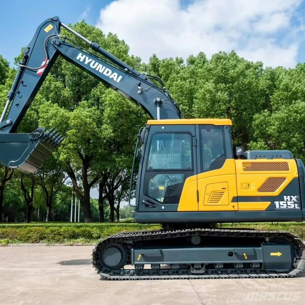 Hyundai HX 155 Lánctalpas kotrók