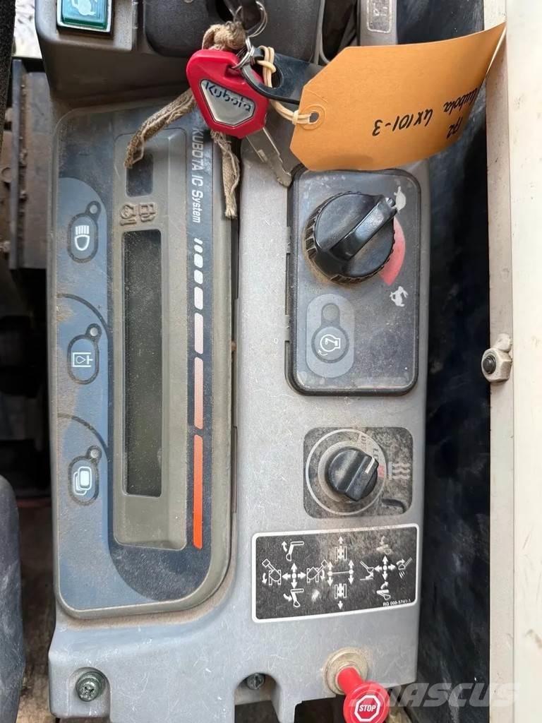 Kubota KX 101-3A Mini kotrók < 7t