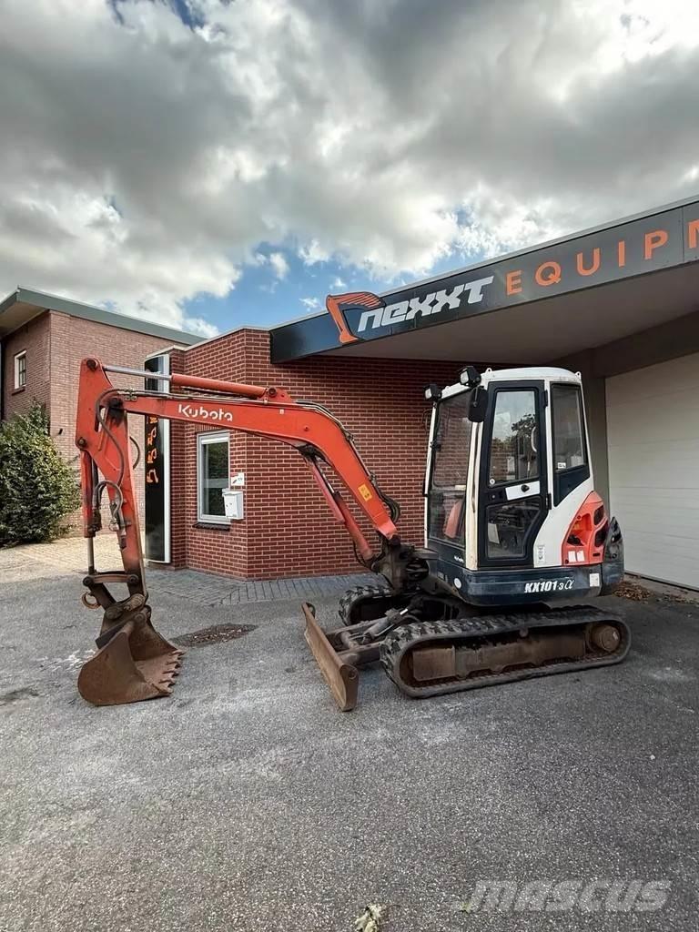 Kubota KX 101-3A Mini kotrók < 7t