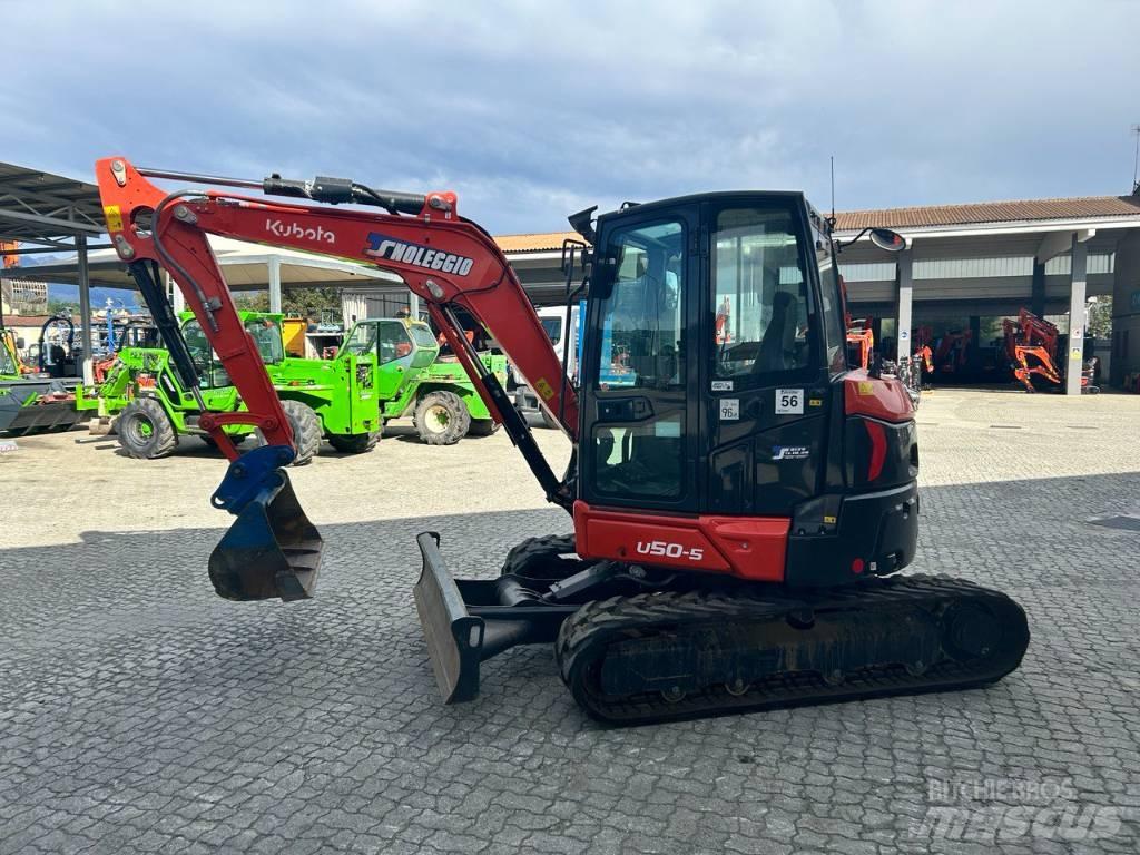 Kubota U 50 Mini kotrók < 7t