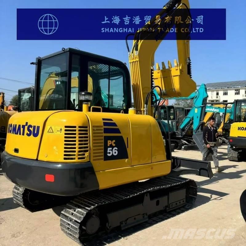 Komatsu PC 56 Mini kotrók < 7t