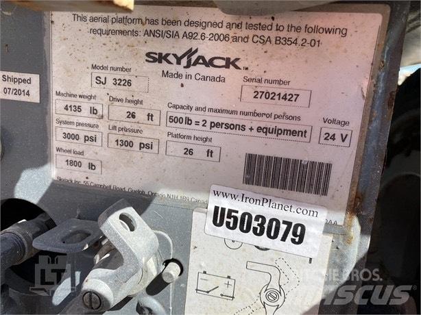 SkyJack SJ III 3226 Ollós emelők