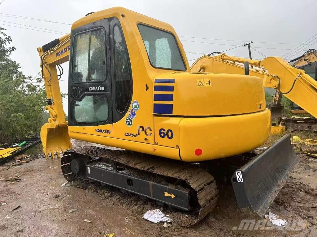 Komatsu PC 60 Mini kotrók < 7t