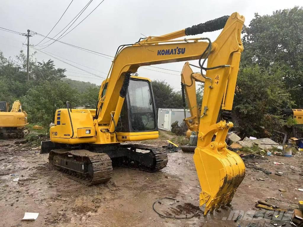 Komatsu PC 60 Mini kotrók < 7t