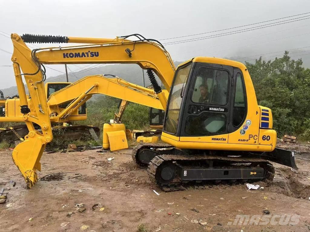 Komatsu PC 60 Mini kotrók < 7t