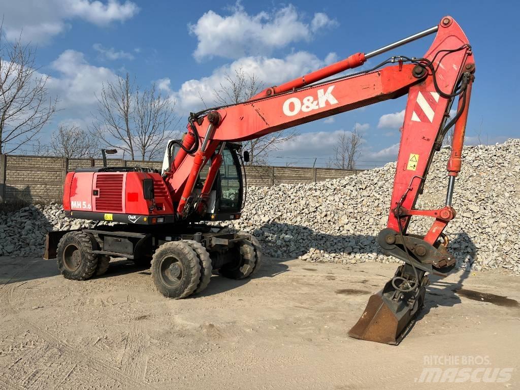 O&K MH 5.6 Gumikerekes kotrók