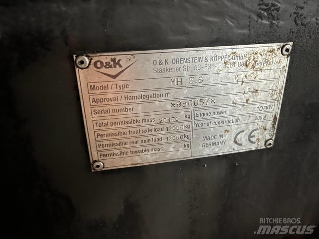 O&K MH 5.6 Gumikerekes kotrók