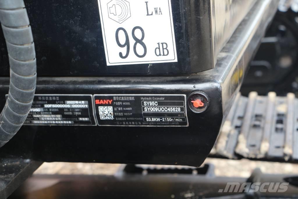Sany 95c Lánctalpas kotrók