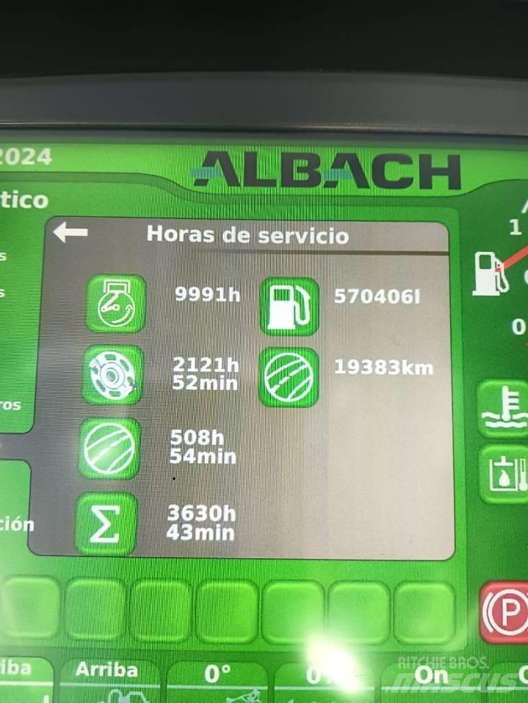 Albach Diamant 2000 Erdészeti bozótirtó