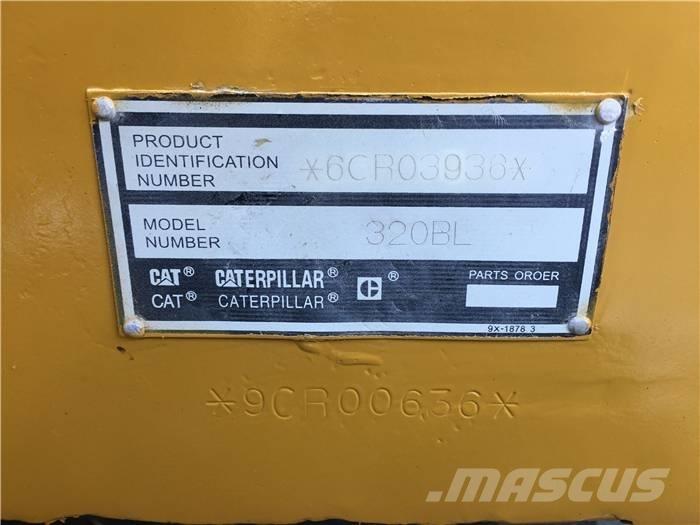 CAT 320 B L Lánctalpas kotrók