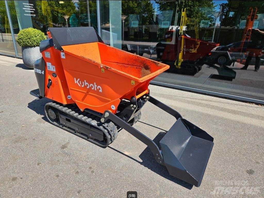 Kubota KC 70 Mezei dömperek