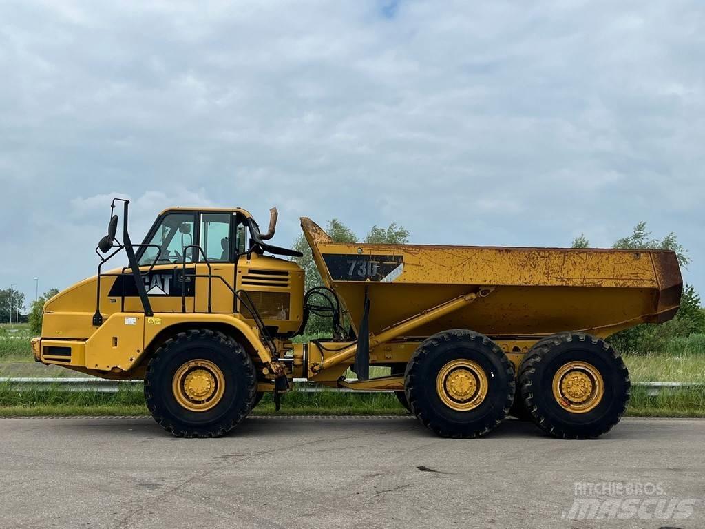CAT 730 Csuklósdömperek