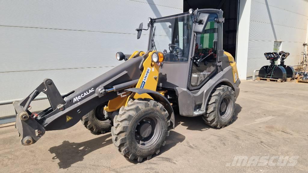 Mecalac AX 850 Gumikerekes homlokrakodók