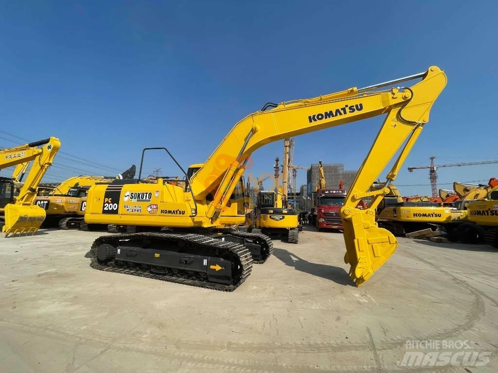 Komatsu PC 200-7 Lánctalpas kotrók