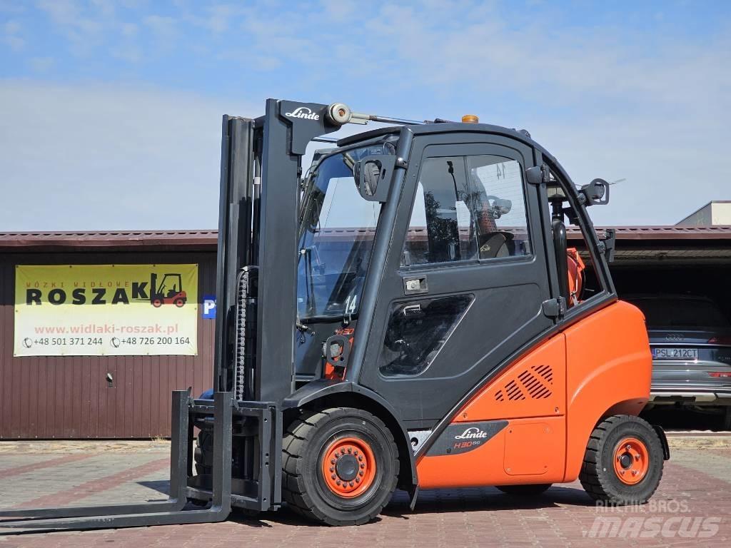 Linde H30T-02 Gázüzemű targoncák