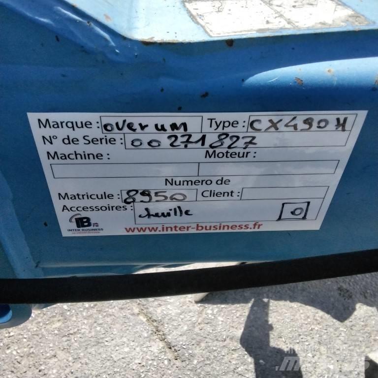 Överum CX 490H Váltvaforgató ekék