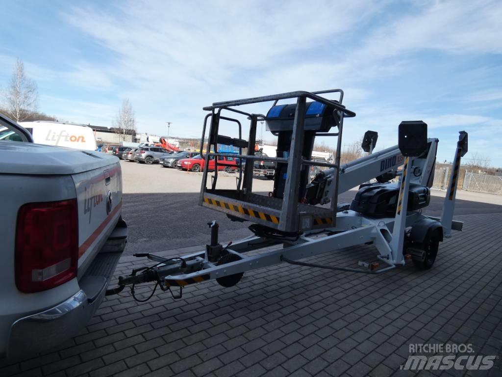 Dino 135 TB Skylift Pótkocsira szerelt emelők és állványok