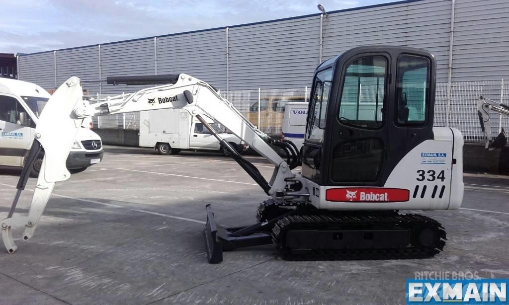 Bobcat 334 G Mini kotrók < 7t