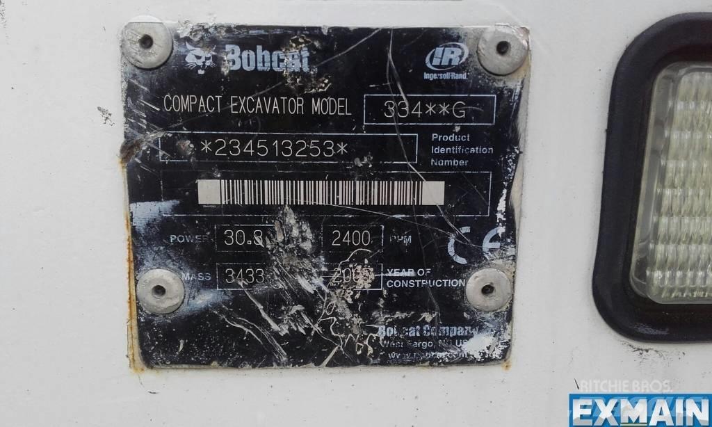Bobcat 334 G Mini kotrók < 7t
