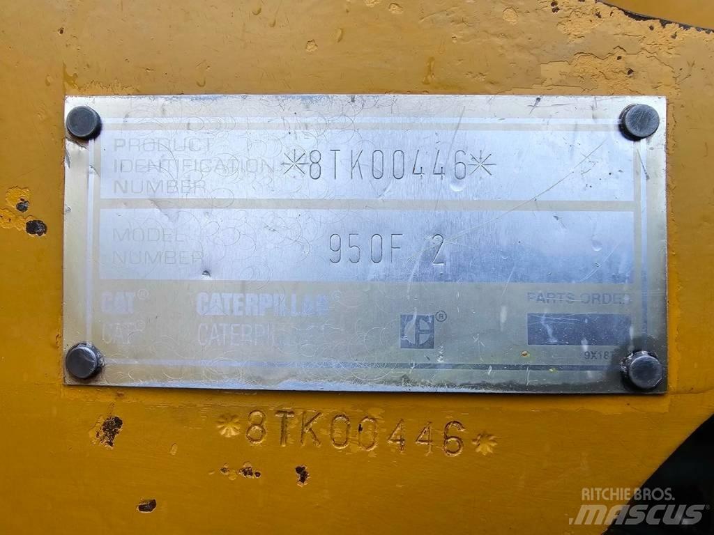 CAT 950 F II Gumikerekes homlokrakodók