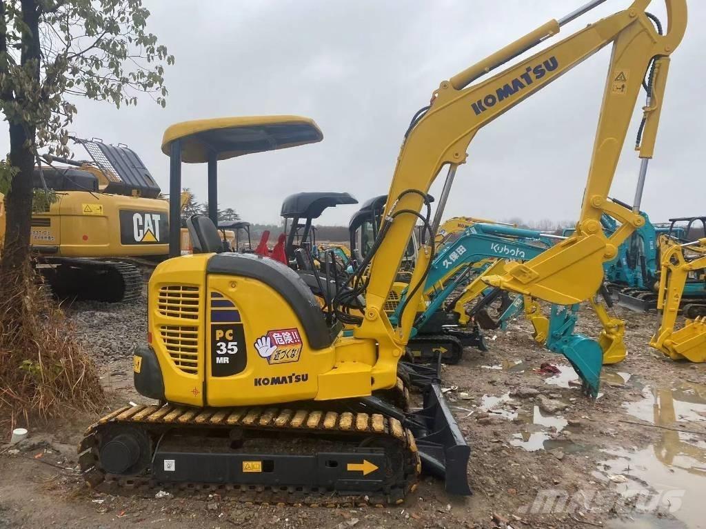 Komatsu PC 35 Lánctalpas kotrók