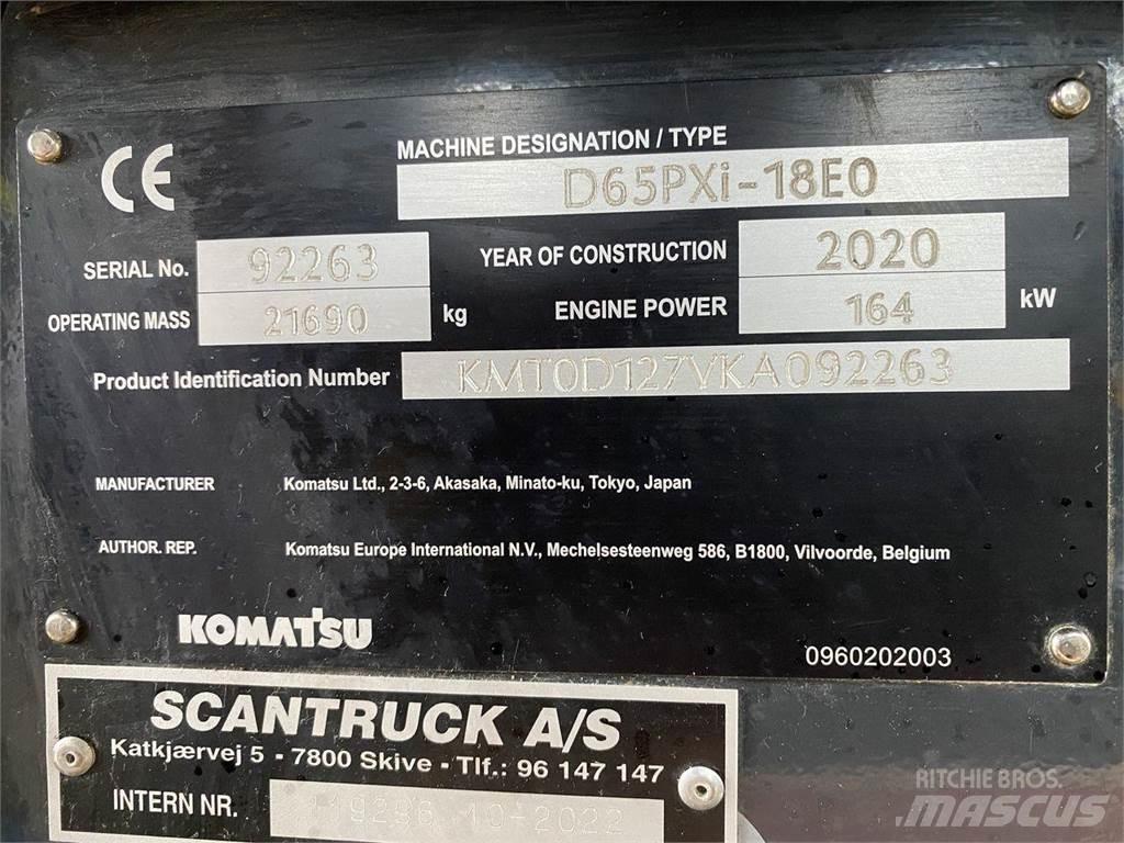 Komatsu D65PXI-18 lánctalpas dózerek