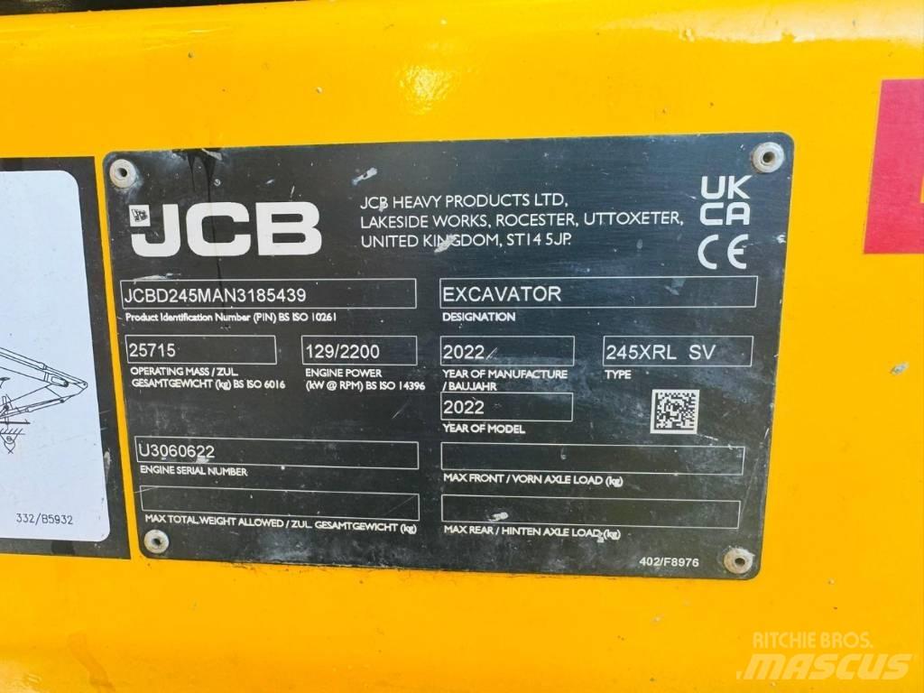 JCB 245 XR Lánctalpas kotrók