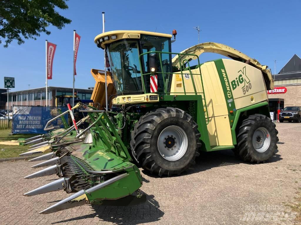 Krone Big X 500 Önjáró szecskázók