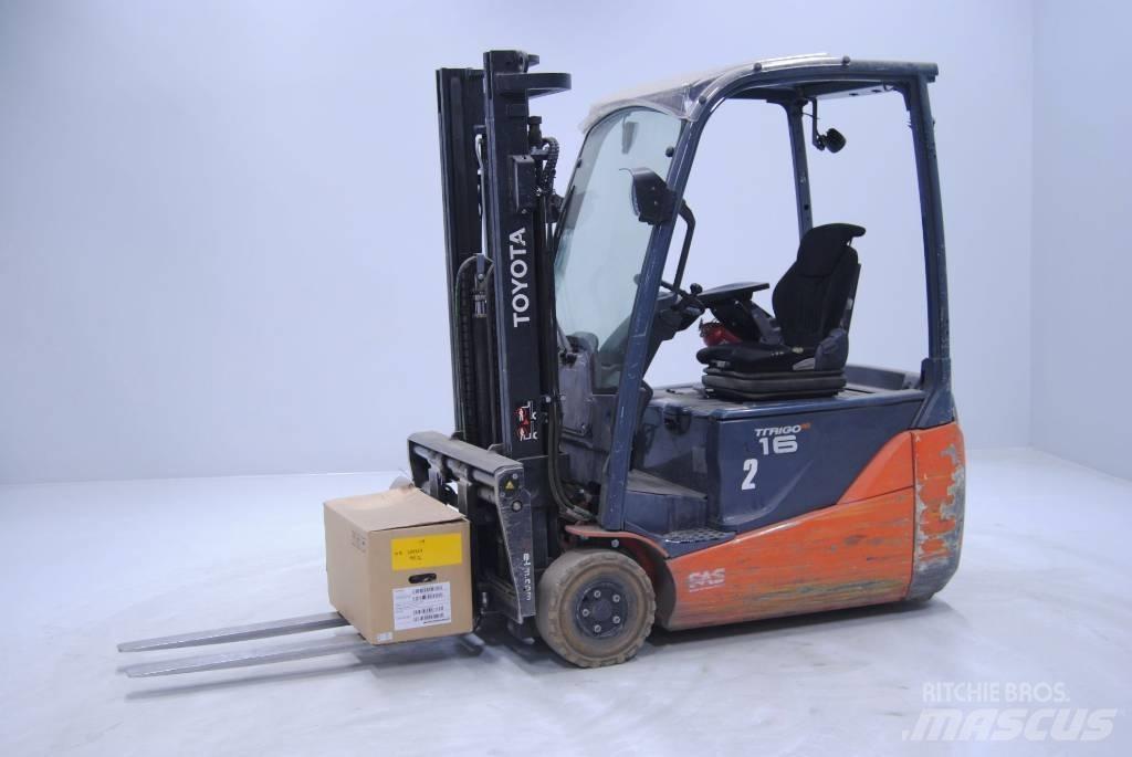 Toyota 8FBE16T Elektromos targoncák