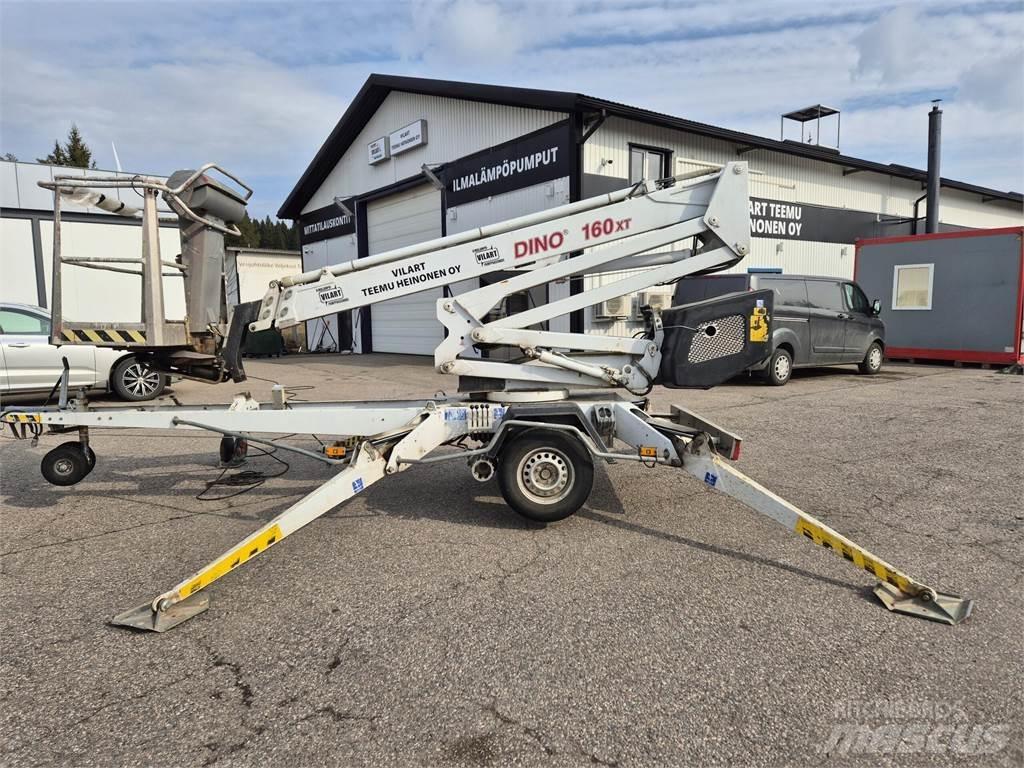 Dino 160XT Pótkocsira szerelt emelők és állványok