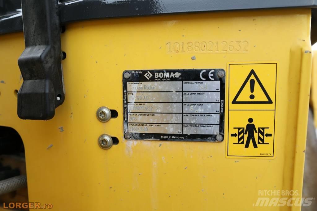 Bomag BW 120 AD-5 Ikerdobos hengerek