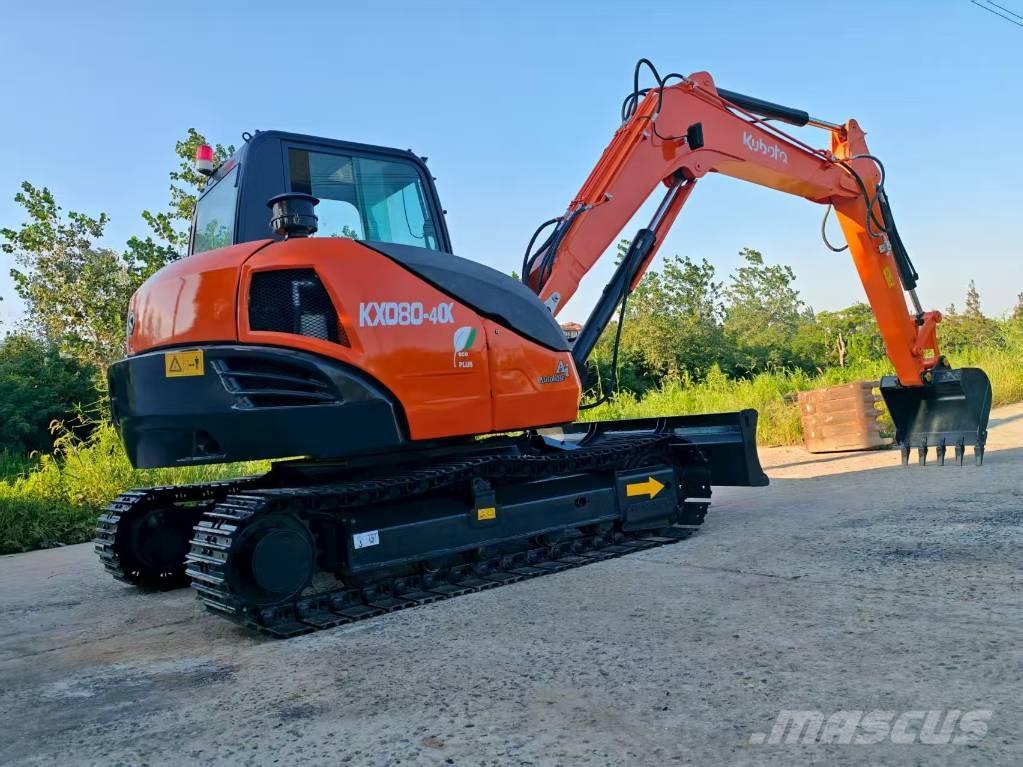 Kubota KX 080-4 Lánctalpas kotrók
