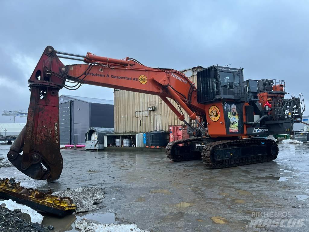 Hitachi EX2000-7BBH Bontásra használt kotrók